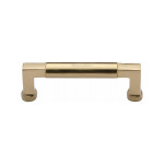 M Marcus Heritage Brass Bauhaus Design Cabinet Handle 101mm Centre to Centre